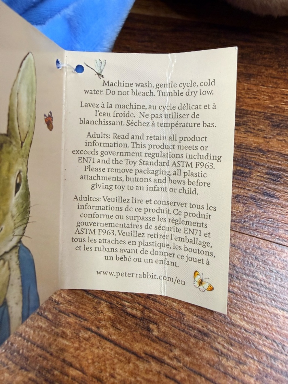 BEATRIX POTTER 2019 Peter Rabbit Stuffed Animal - Picture 10 of 13